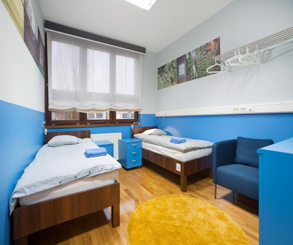 Двухместный (Двухместный номер с 2 отдельными кроватями), Hostel Bureau