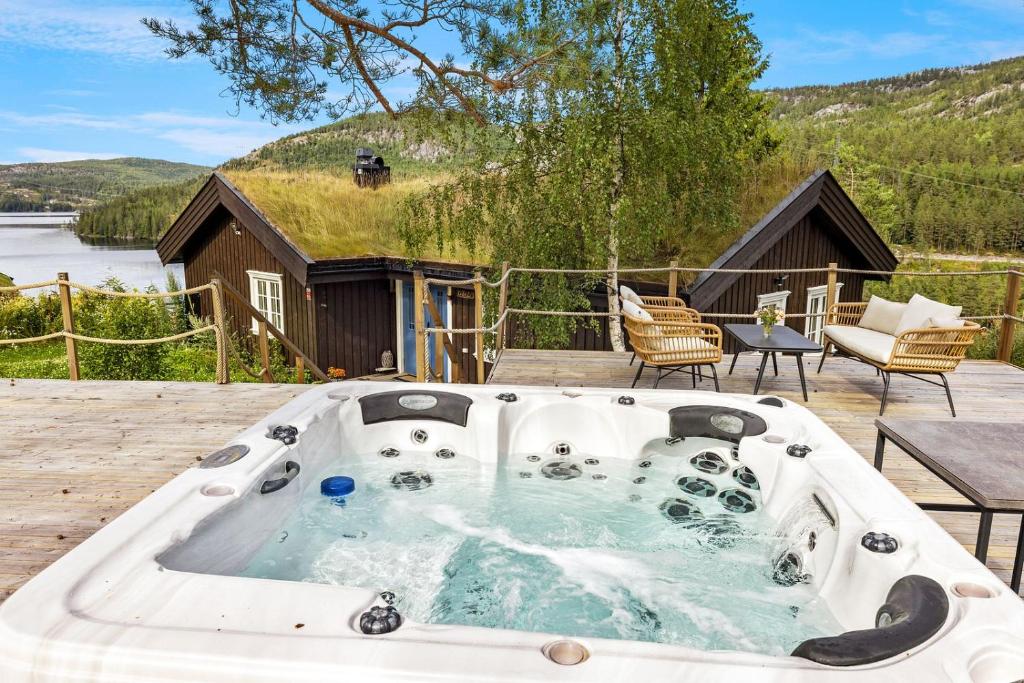 Libeli- panoramaview towards Gaustadtoppen- Jacuzzi photo 1