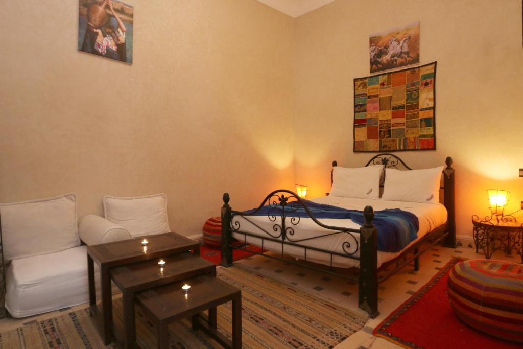 Двухместный (Стандартный двухместный номер с 1 кроватью), Riad Maissoun