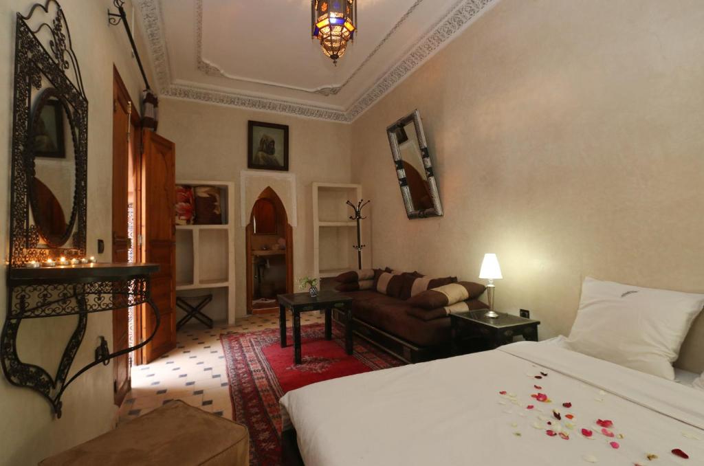 Четырехместный (Четырехместный номер с ванной комнатой), Riad Maissoun