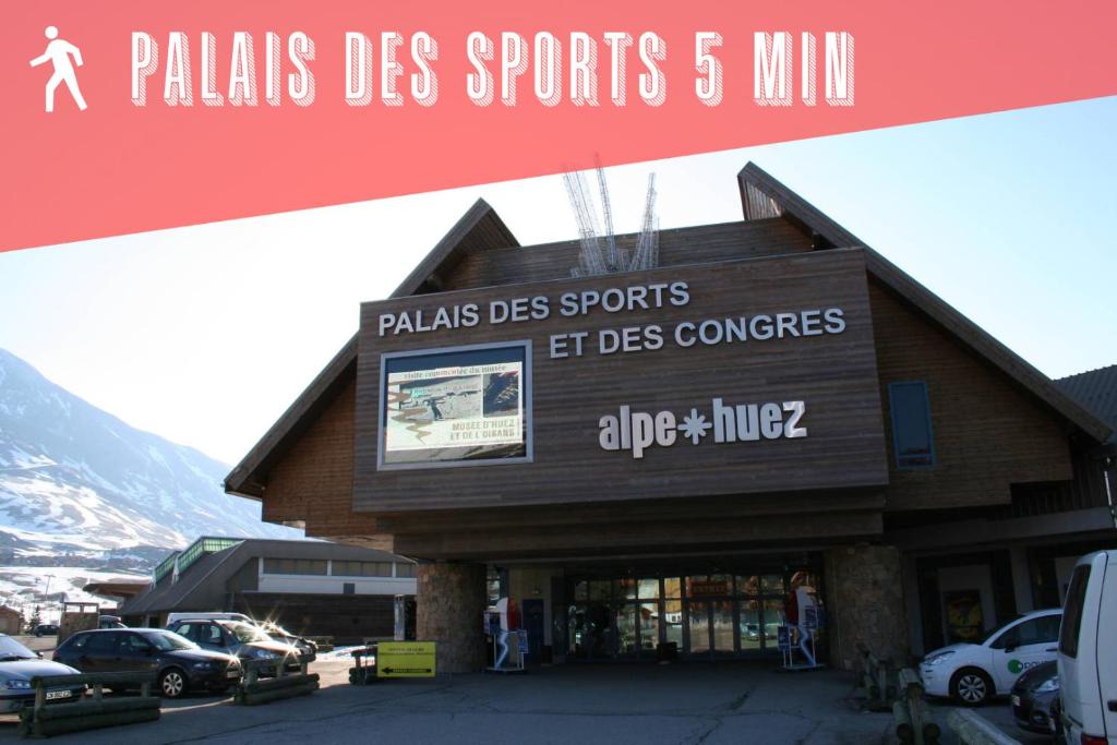 Studio des Jeux - Alpe d'Huez Hyper Centre - 4-5 personnes - Wifi photo 3