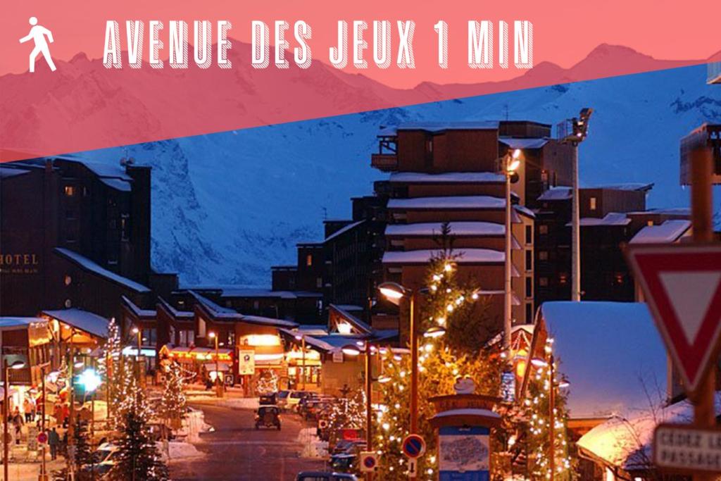 Studio des Jeux - Alpe d'Huez Hyper Centre - 4-5 personnes - Wifi photo 2