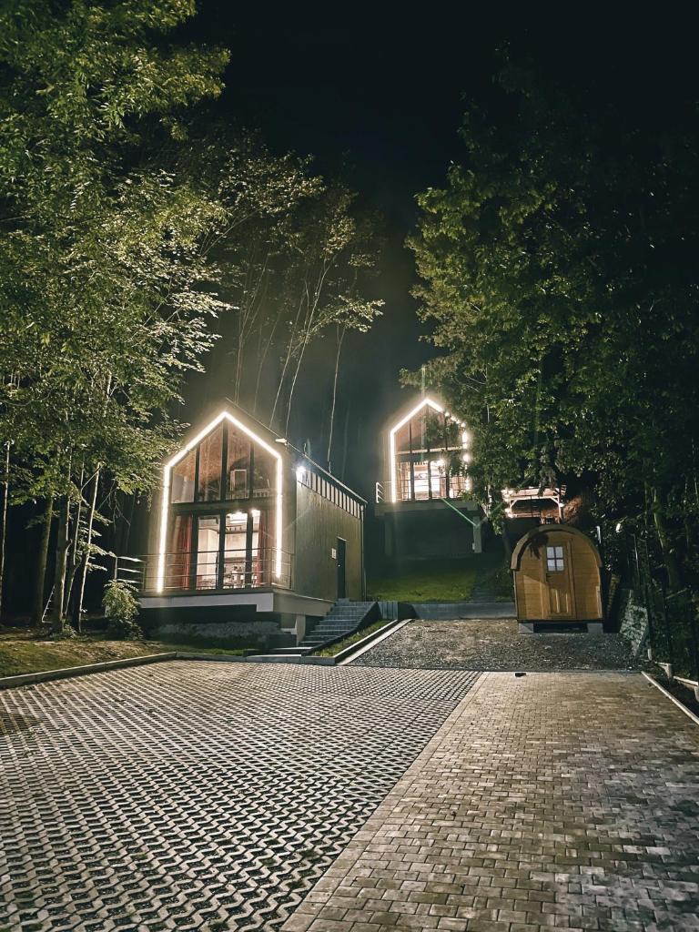 Wzgórza Kunowskie - domy na wynajem z basenem, baliami i saunami photo 2