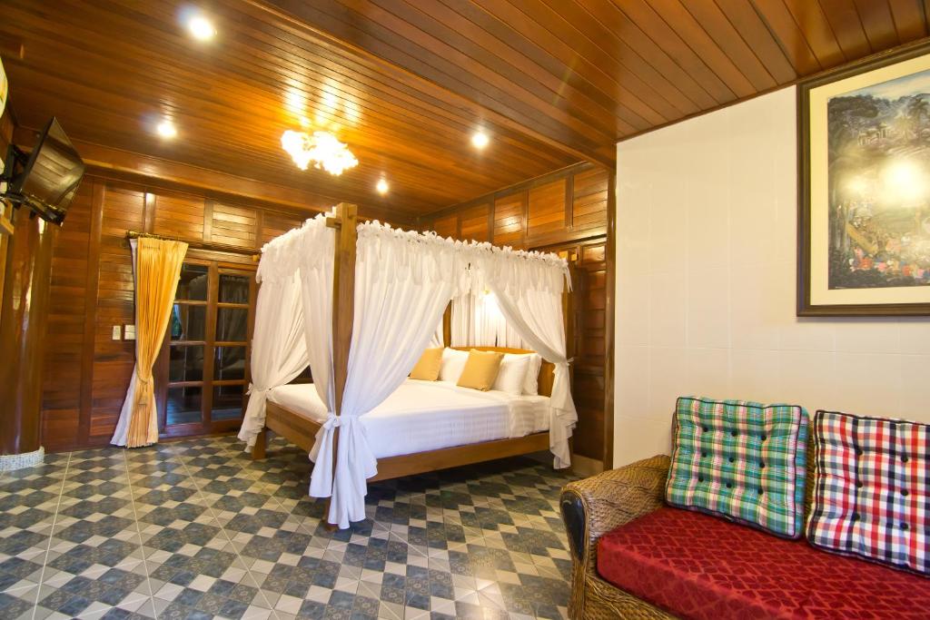 Двухместный (Двухместный номер Делюкс с 1 кроватью), Bueng Bua Thong Resort