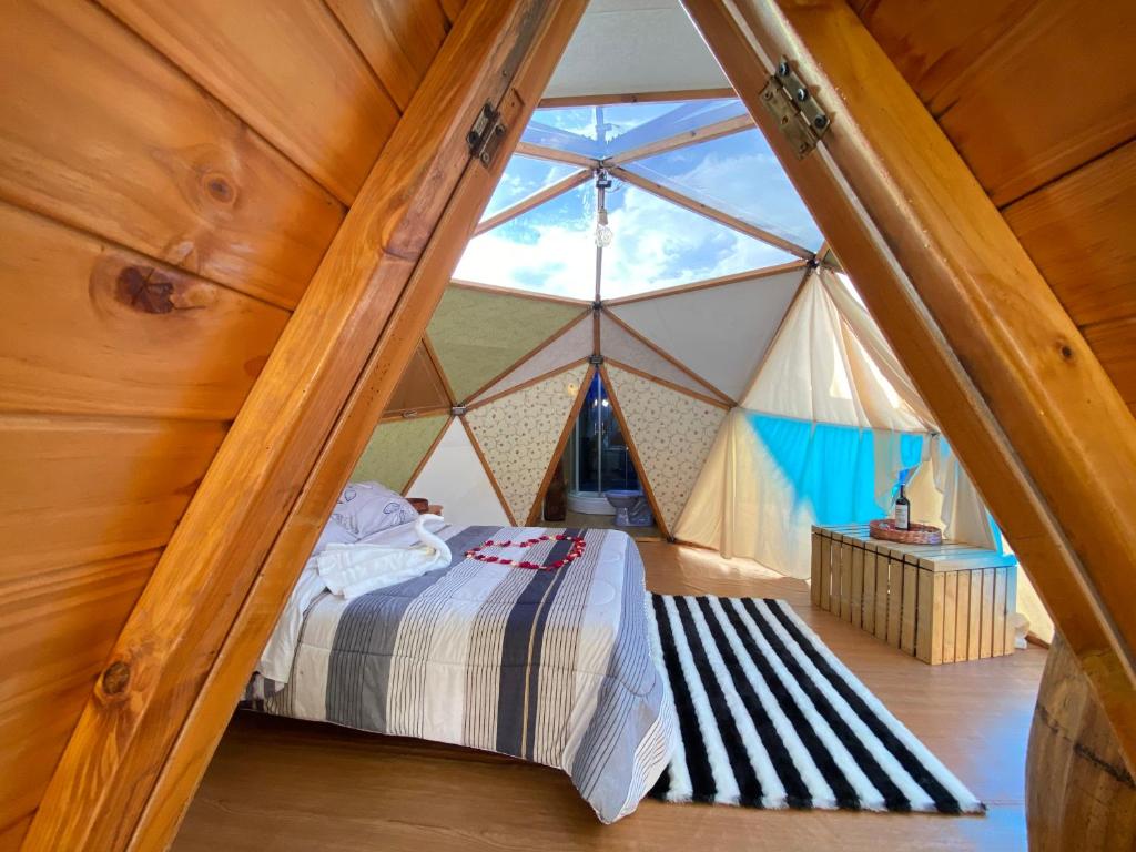 Campamento invierno de Luxury Camp
