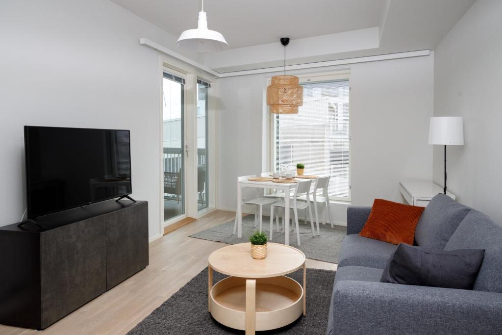 ULEABO Neat 48 m2 two-room flat with sauna