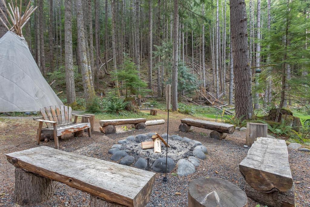 Elk Crossing Cozy Cabin at Crystal Mountain home photo 4