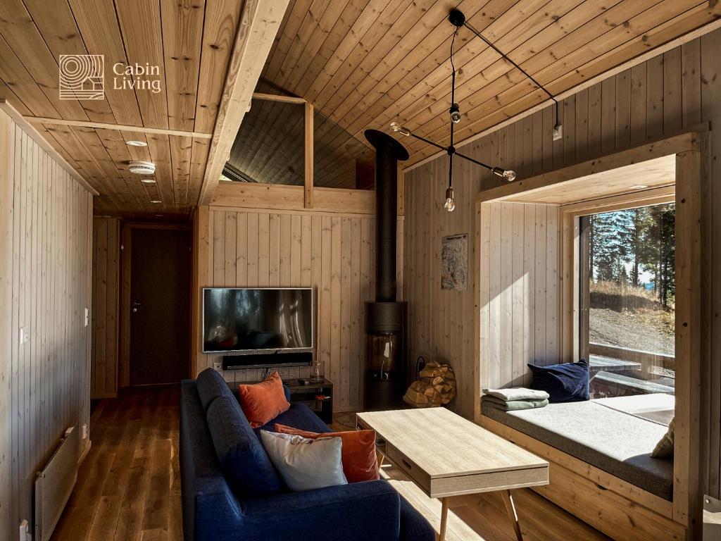 Modern New Large Cabin Ski in out Sjusjøen photo 2