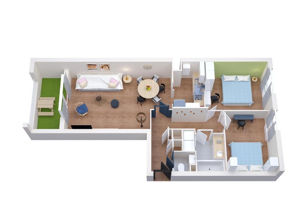 Standing appartement avec vue sur la Mayenne photo 1