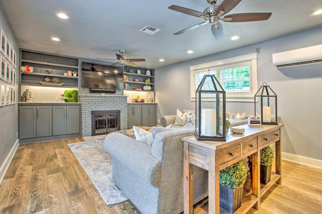 Norman House with Furnished Patio, Gas Grill!
