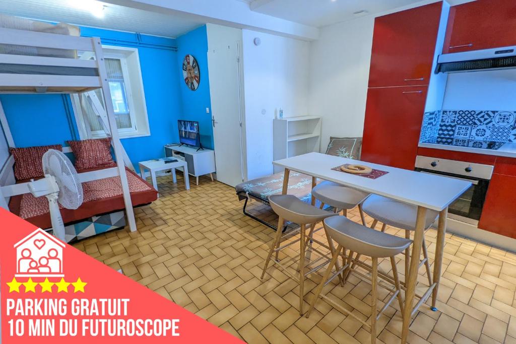Appartement entier meublé à Beaumont proche Futuroscope et Poitiers Technopole photo 1