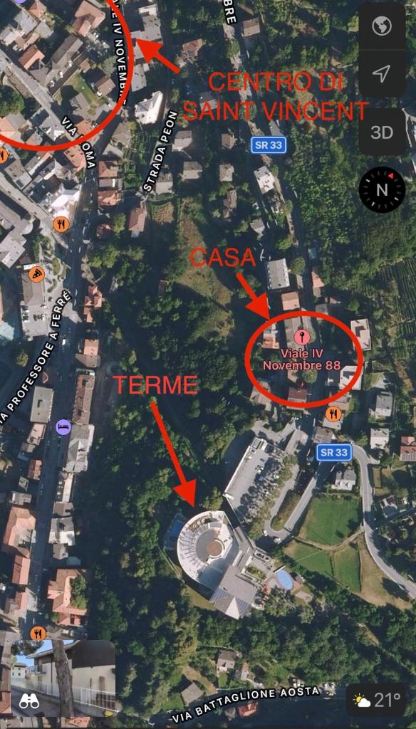 Casa vista Saint Vincent accanto alle Terme photo 2