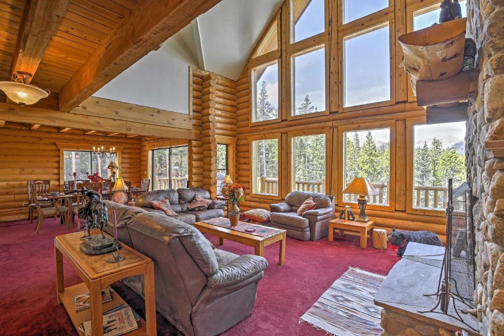 Expansive Alma Cabin with Hot Tub and Mountain Views! photo 3