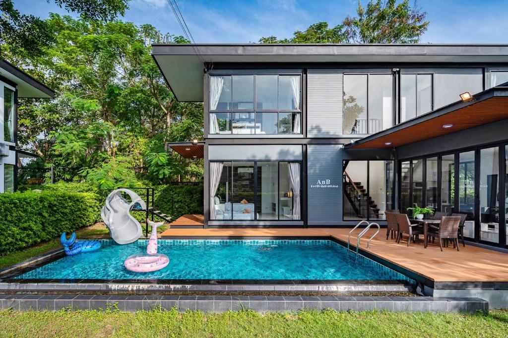 AnB Loft poolvilla 3BR/3bath close Jomtian beach photo 1