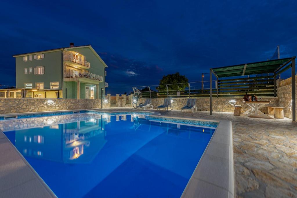 Impressive villa Fenix, salt water pool, wine cellar, football, basketball court photo 1