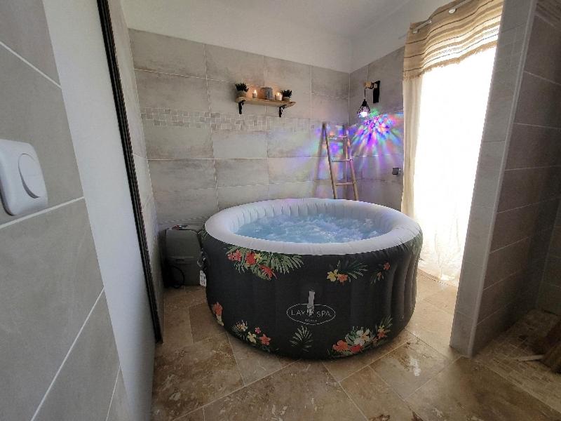 Villa 6 couchages spa privatif, accès direct mer, piscine photo 1