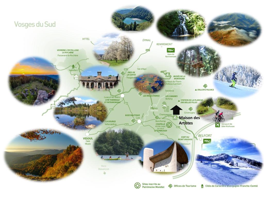 'Maison des artistes' for up to 20 in Nature Park photo 3