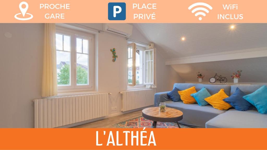 ZenBNB - L'althéa / Calme / Atypique / T2 Élégant