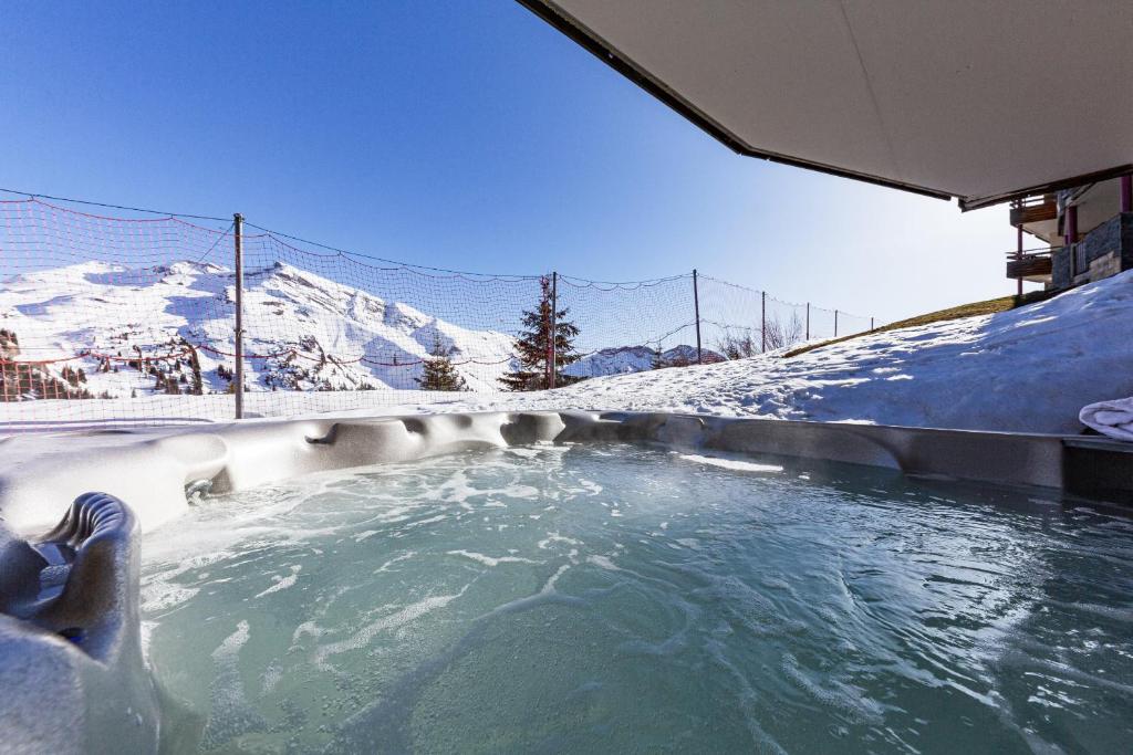 Luxury Avoriaz Chalet with hot tub photo 3