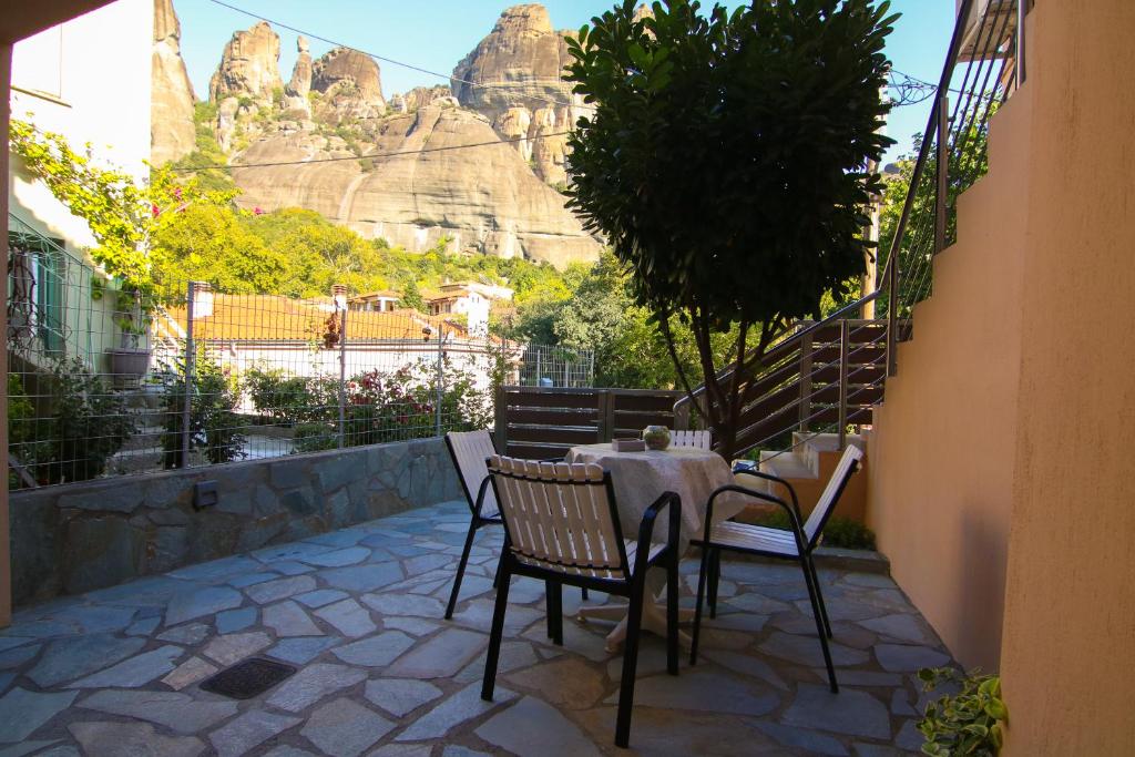 The house under the rocks of Meteora 2 photo 1