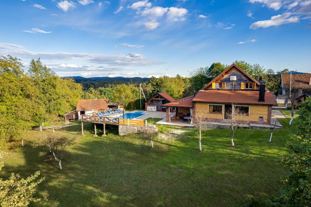 Family friendly house with a swimming pool Ogulin, Gorski kotar - 15204 photo 1