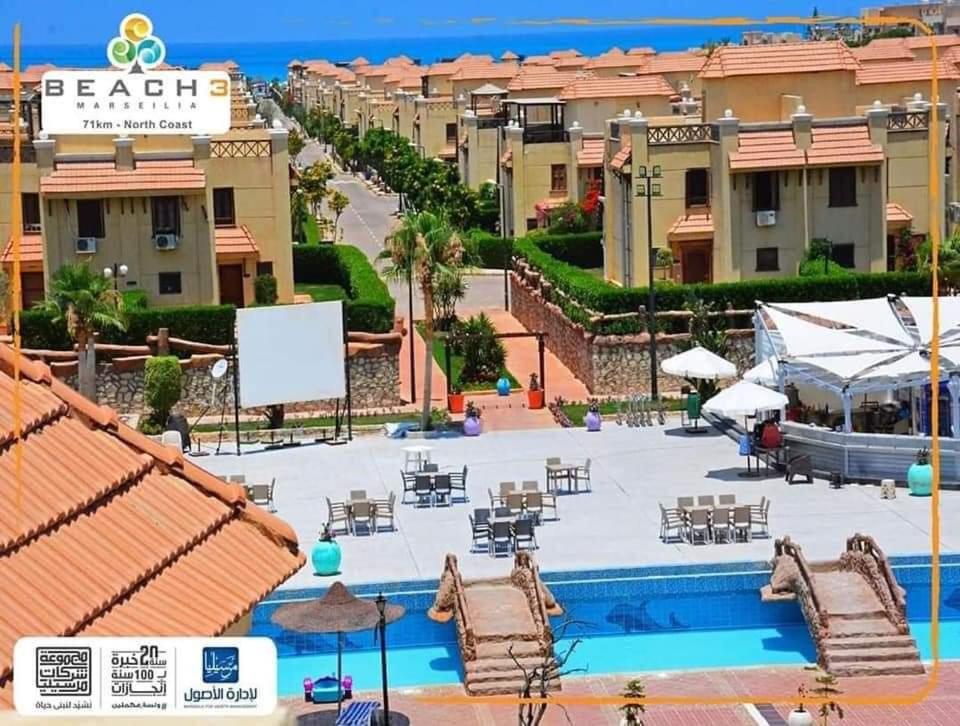 شالية فندقي باجمل قري الساحل الشمالي مارسيليا بيتش 3 photo 4