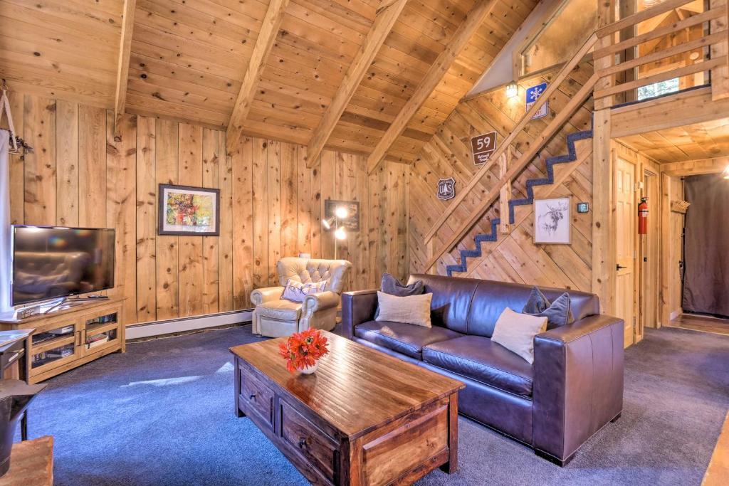 Alma Cloud 9 Cabin with Fireplace and Wooded Views! photo 4