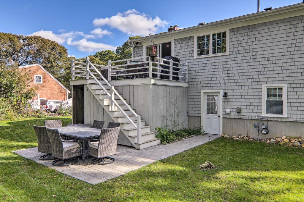 Hyannis Home with Spacious Yard, Fire Pit and Grill!