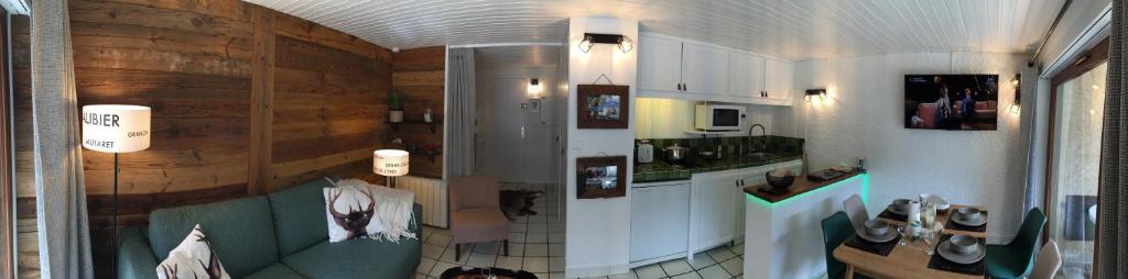 Serre Chevalier Chantemerle T2 + coin montagne en RDC pour 6 personnes photo 1