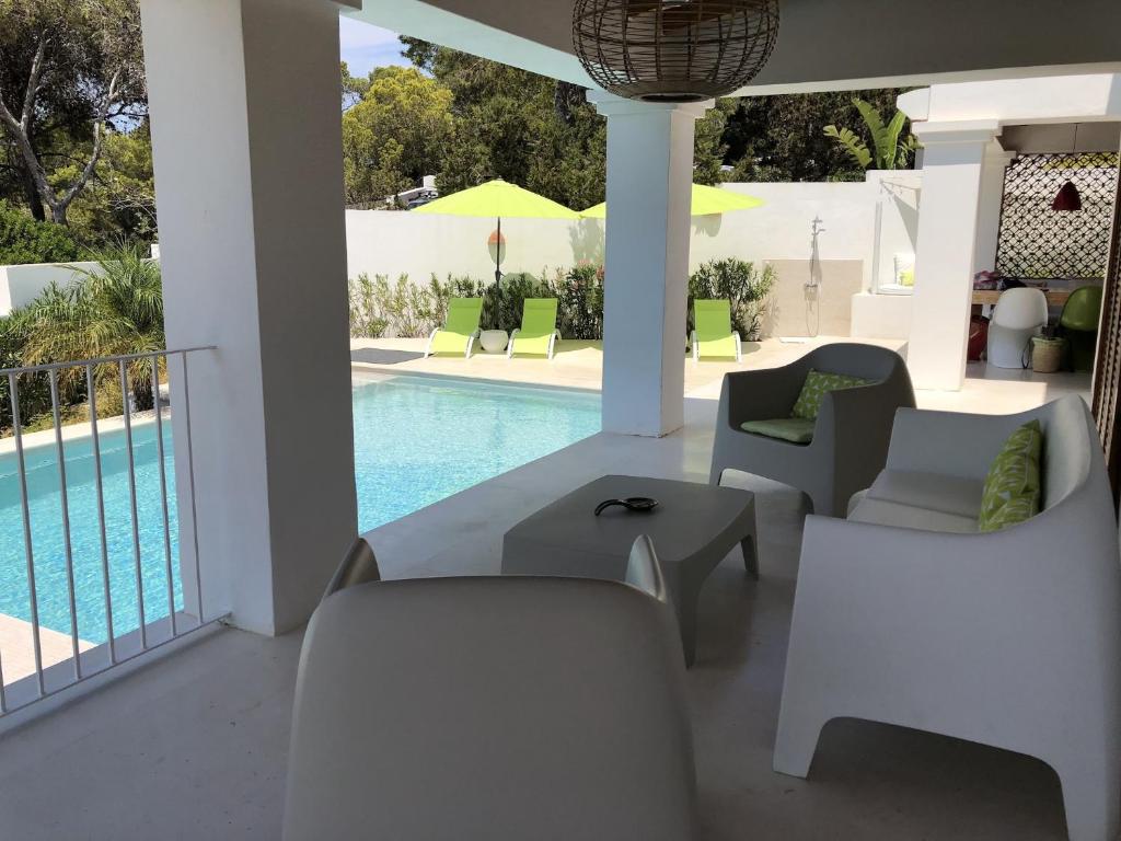 Luxury Ibiza Family Villa Vista Cala Vadella Sea Views infinity Pool San Jose photo 2