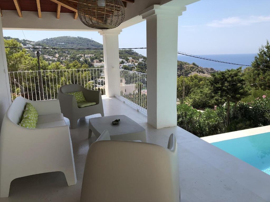 Luxury Ibiza Family Villa Vista Cala Vadella Sea Views infinity Pool San Jose photo 4