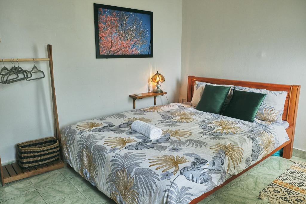 #211 by She - Tropical wall-painting in serene place