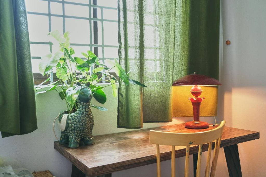 #211 by She - Tropical wall-painting in serene place