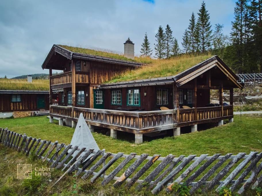 Grand cabin Nesfjellet lovely view Jacuzzi sauna photo 3