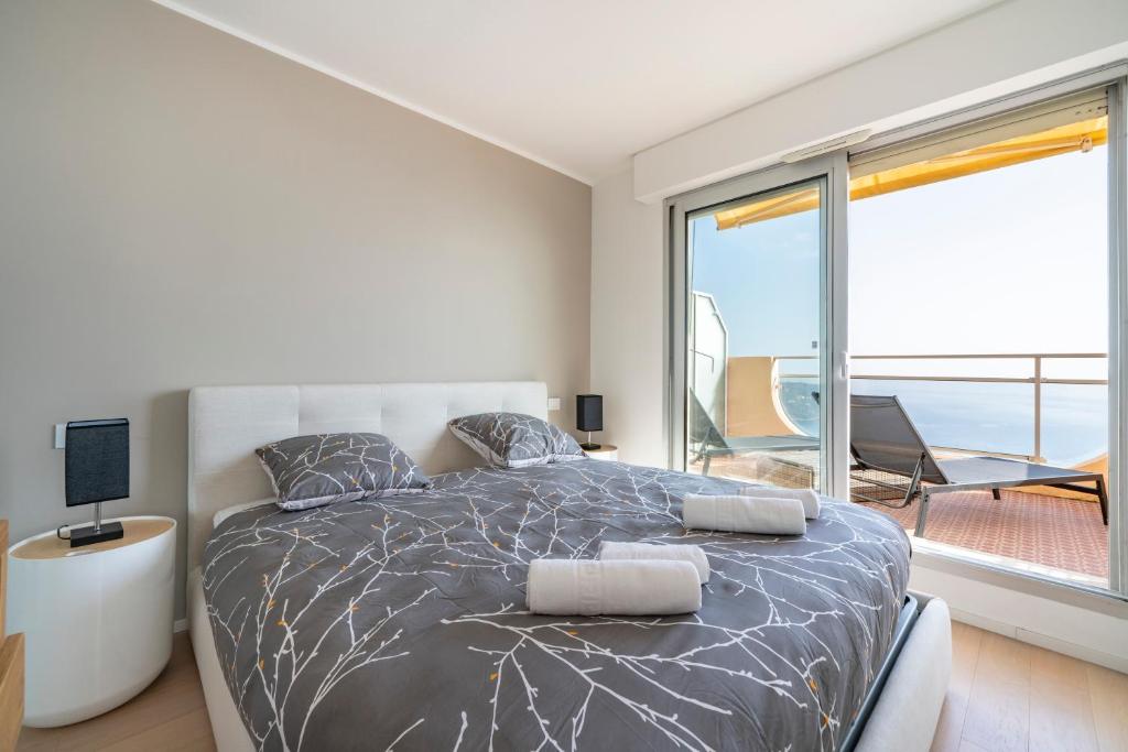 Baie Roquebrune, Terrasse Vue Mer, 5mn Monaco, Parking Gratuit photo 3