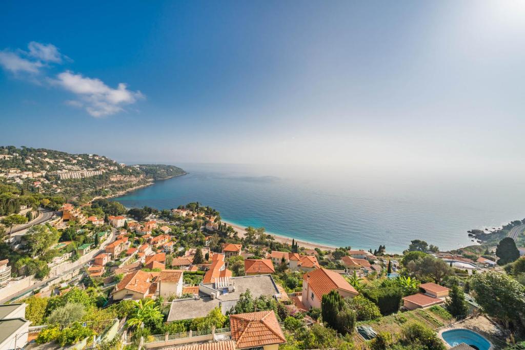 Baie Roquebrune, Terrasse Vue Mer, 5mn Monaco, Parking Gratuit photo 1