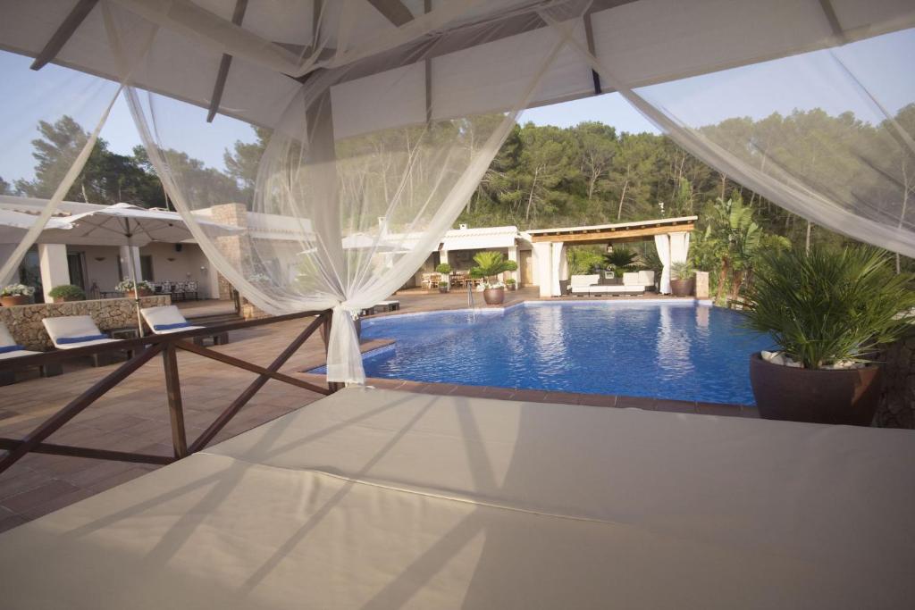 Attractive Ibiza Villa Can Tierra 6 Bedrooms Phenomenal Country and Mountain Views Santa Gertrudis photo 4