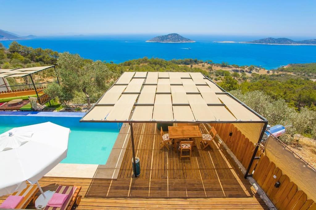 2 Bedroom Uninterrupted Sea View Villa With Private Pool in Kalkan photo 1