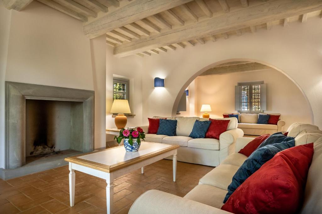 Villa Lucarella with pool, Air Con - San Casciano dei Bagni photo 2
