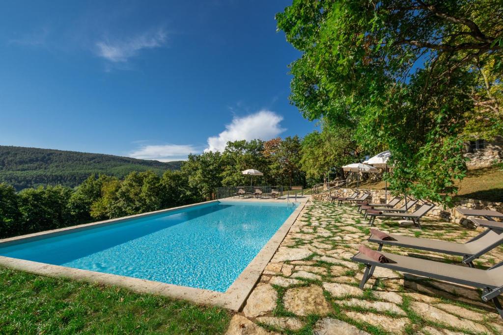 Villa Lucarella with pool, Air Con - San Casciano dei Bagni photo 4