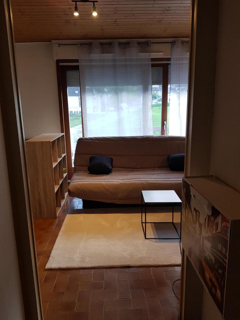 grand studio dans une résidence prive avec une cuisine et salle de bain séparé un parking gratuit et une magnifique vue sur les montagness photo 3