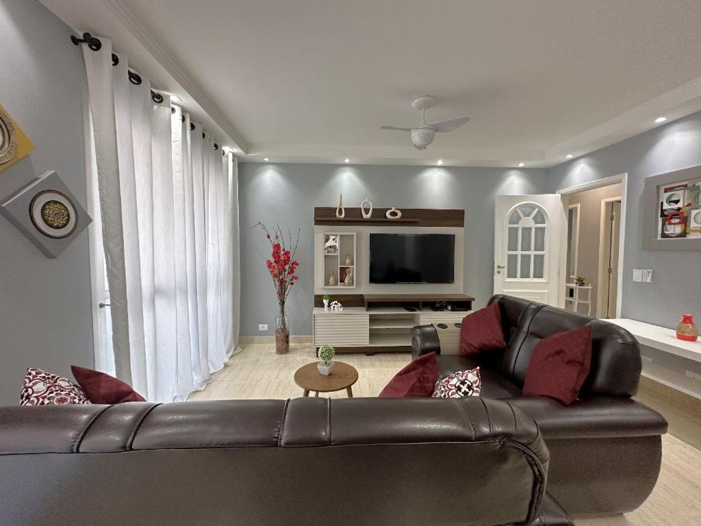 Pé na Areia a Poucos Metros -Apartamento Guarujá Pitangueiras photo 4