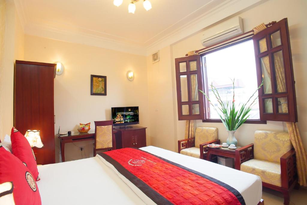 Двухместный (Улучшенный двухместный номер с 1 кроватью), Hanoi Luxury Hotel