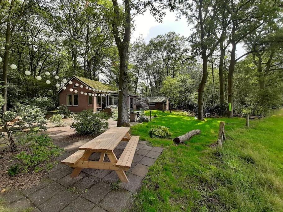 Boshuisje Doldersum: omheinde tuin en uniek uitzicht