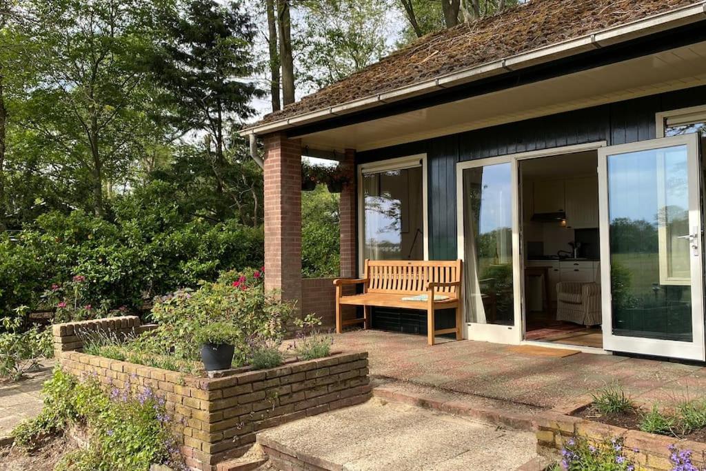 Boshuisje Doldersum: omheinde tuin en uniek uitzicht photo 1