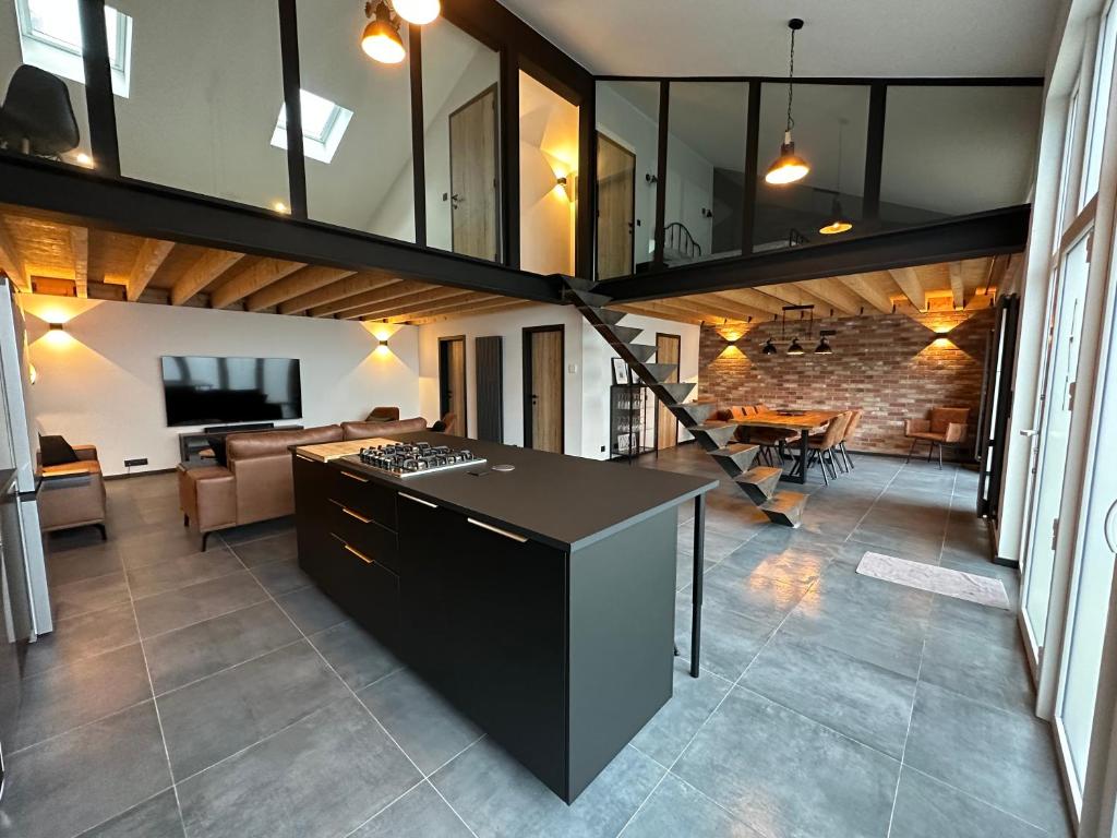 Magnifique loft véritable avec sauna