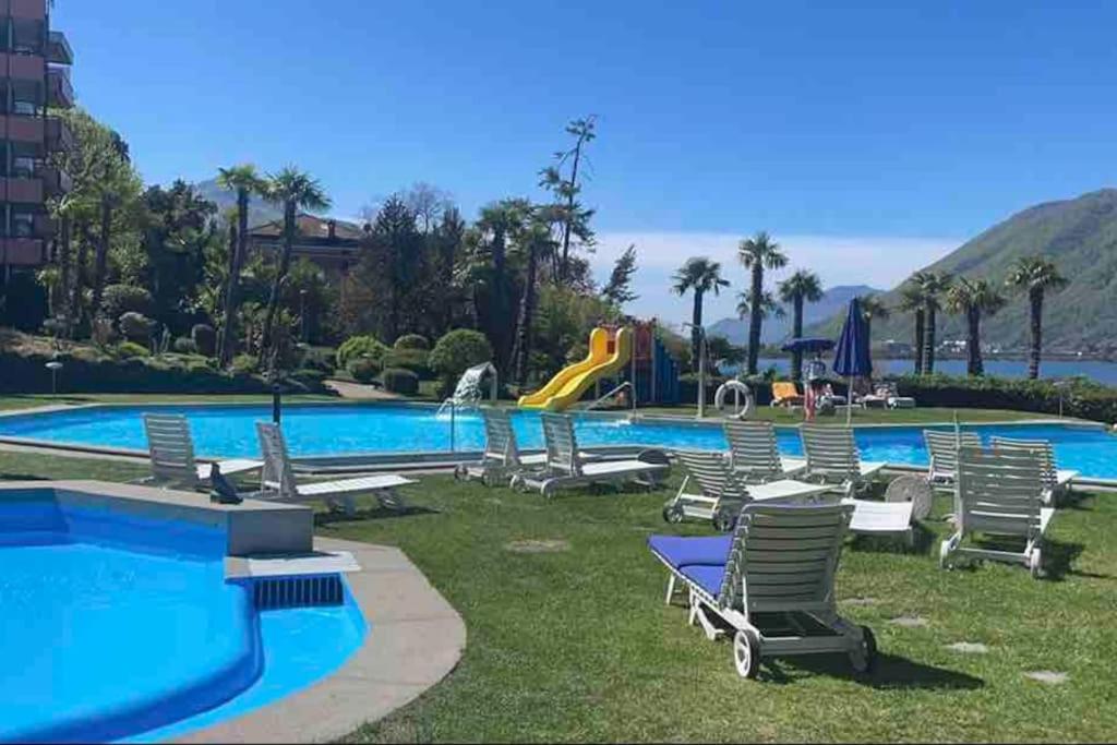 Appartamento con piscina e sauna Bissone photo 3