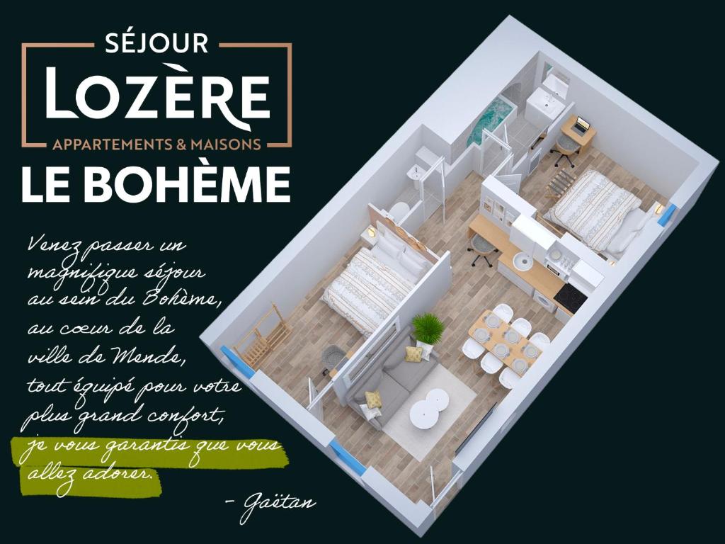 Le Bohème - Spa/Netflix/Wifi Fibre - Séjour Lozère photo 4