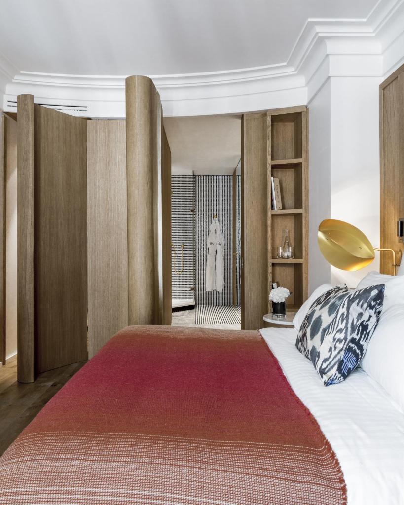 Двухместный (Улучшенный двухместный номер с 1 кроватью), Hôtel Vernet