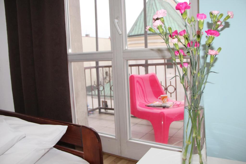 Двухместный (Двухместный номер с 1 кроватью и балконом), Hostel Królewska